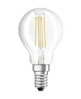 Ledvance Classic LED E14 Pera Filamento Chiara 4.8W 470lm - 827 Bianco Molto Caldo | Dimmerabile - Sostitua 40W